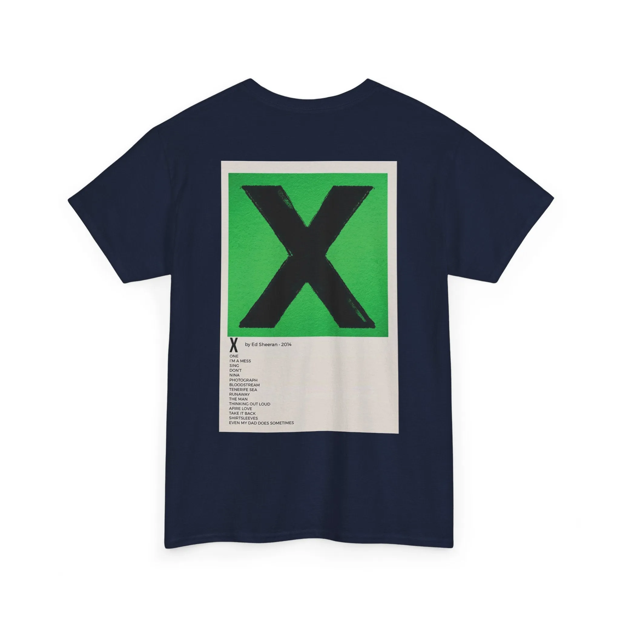 X by Ed Sheeran - 2014 Unisex Heavy Cotton Tee