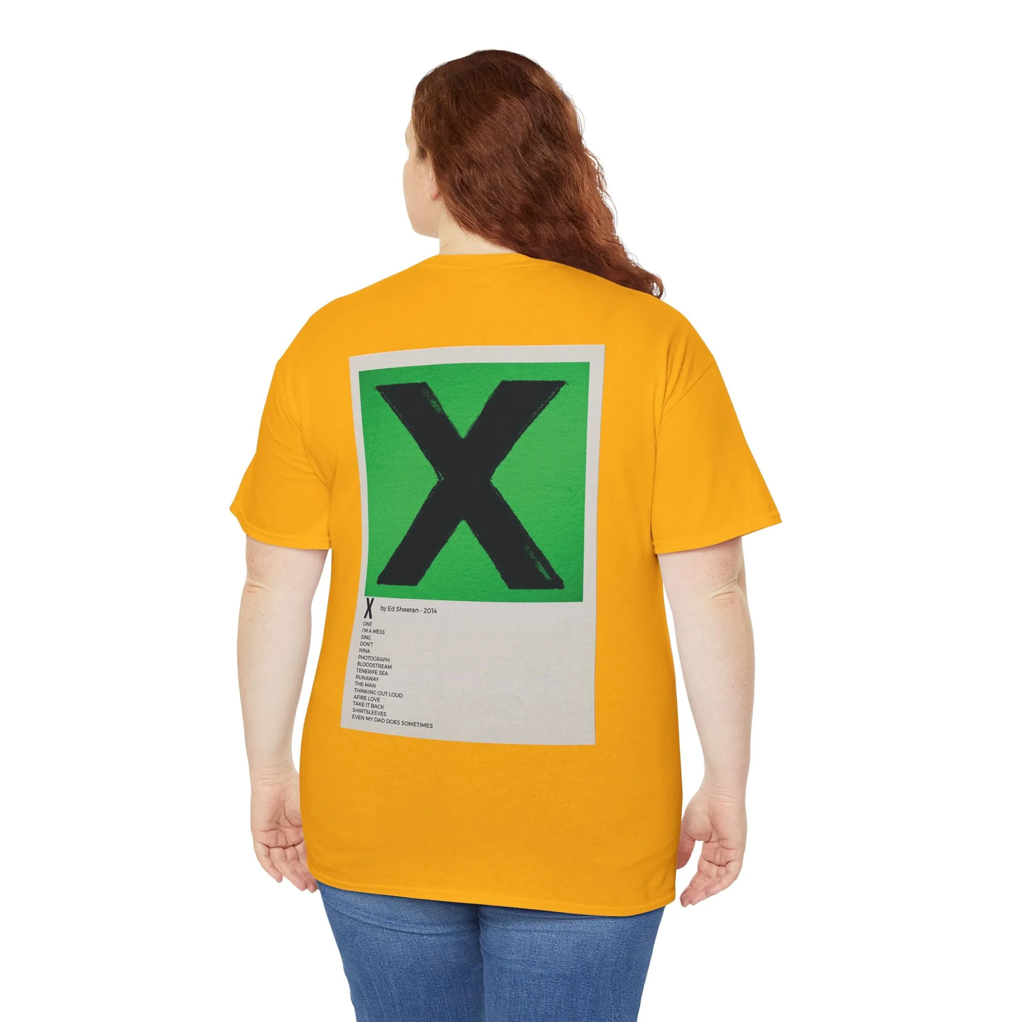 X by Ed Sheeran - 2014 Unisex Heavy Cotton Tee