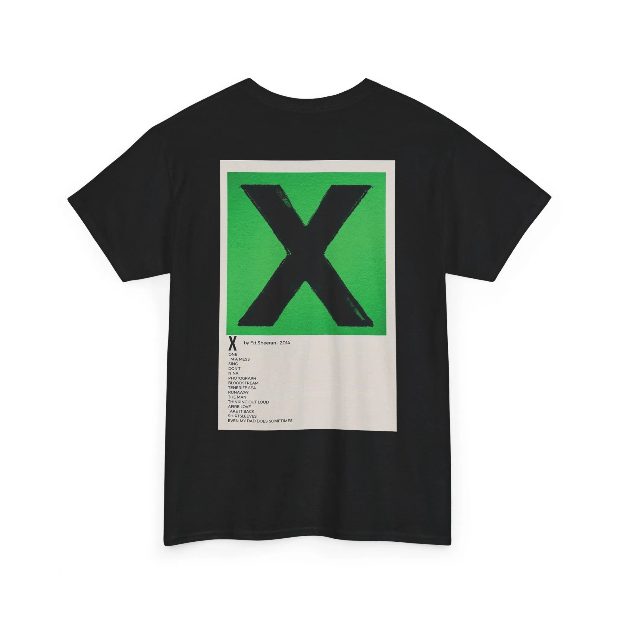 X by Ed Sheeran - 2014 Unisex Heavy Cotton Tee