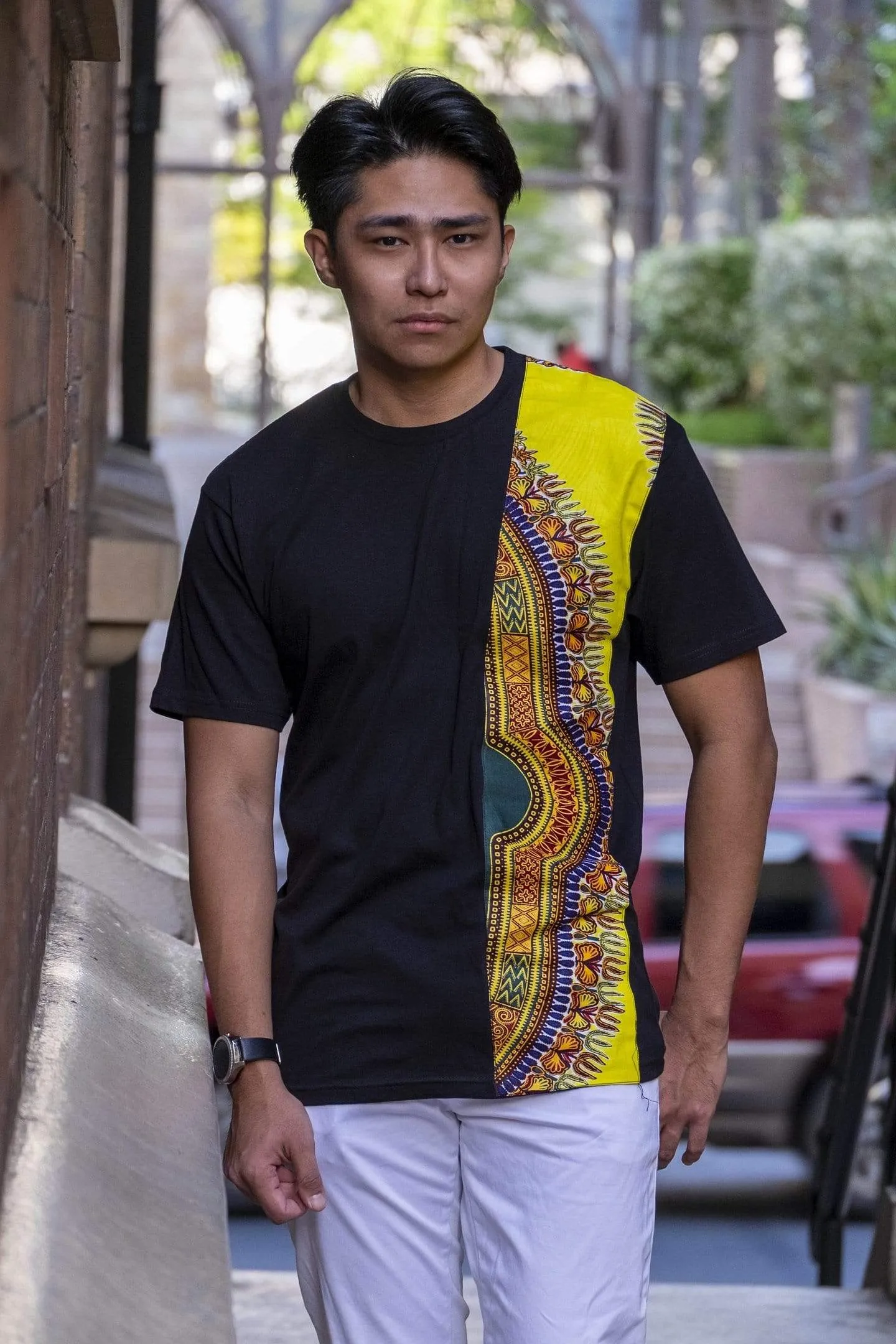 Yellow Fabric T-Shirt