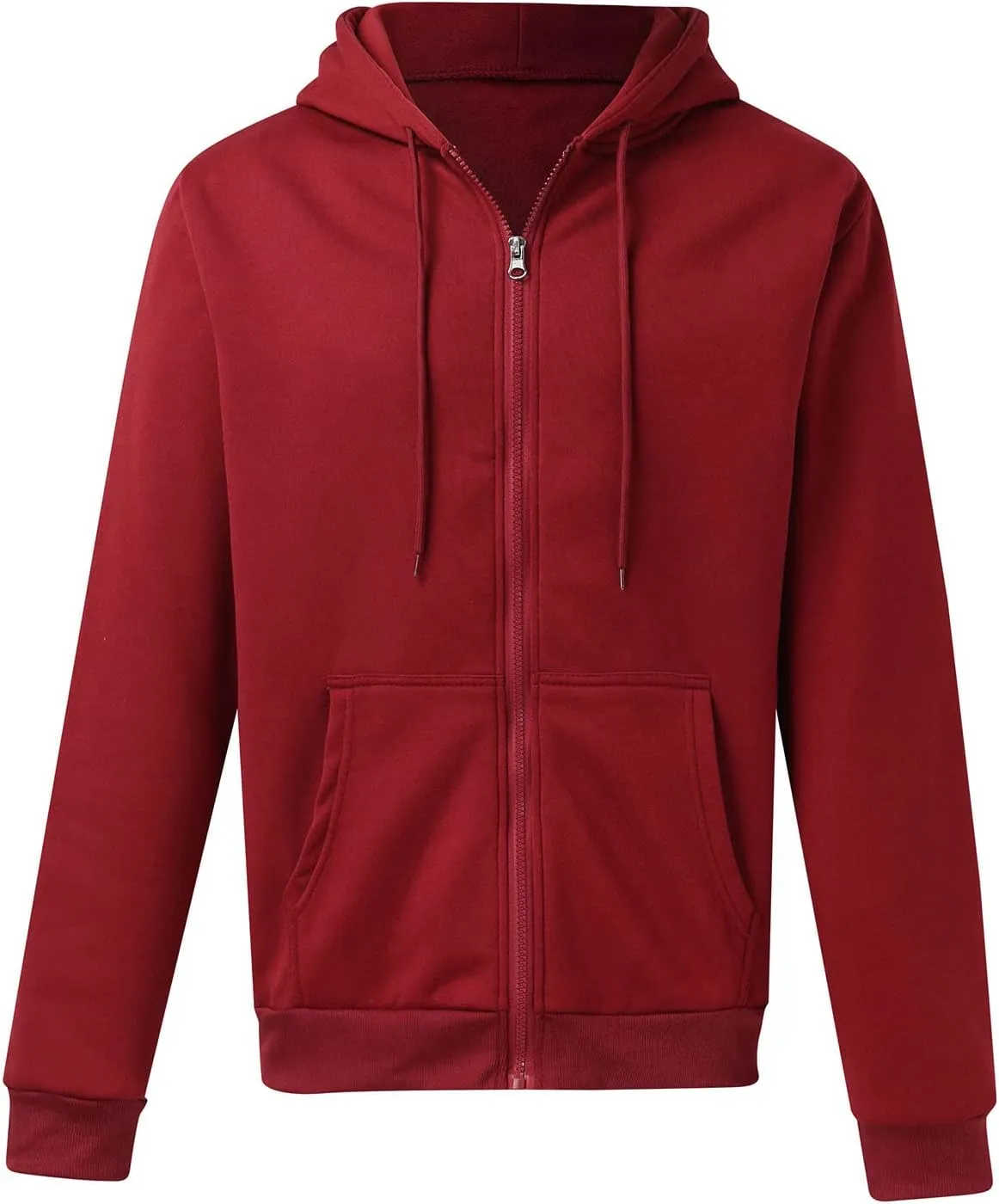 Zip Up Hoodies for Men Casual Pullover Hoodie Fall Winter Drawstring Hooded Sweatshirts Long Sleeve Hoodie